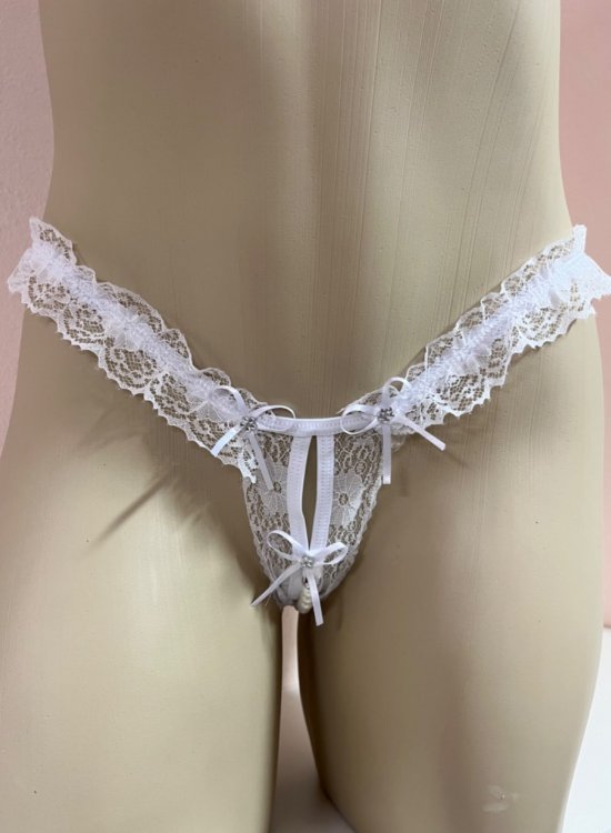 Calcinha Tailândeza Branca 