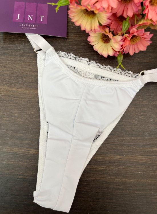 Calcinha string Branca
