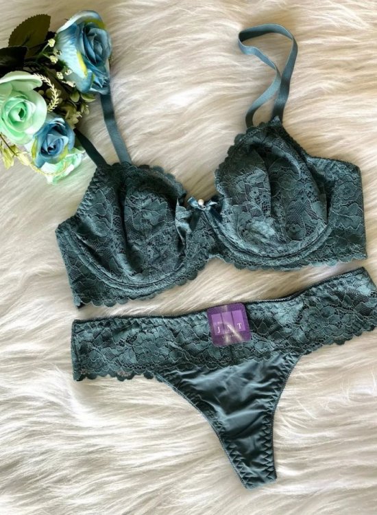 Conjunto Anne Azul Inverno