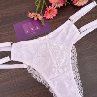 Calcinha string com 2 alças Branca